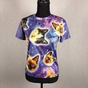 ""SPACE KITTEN"" Shirt | Boys XL